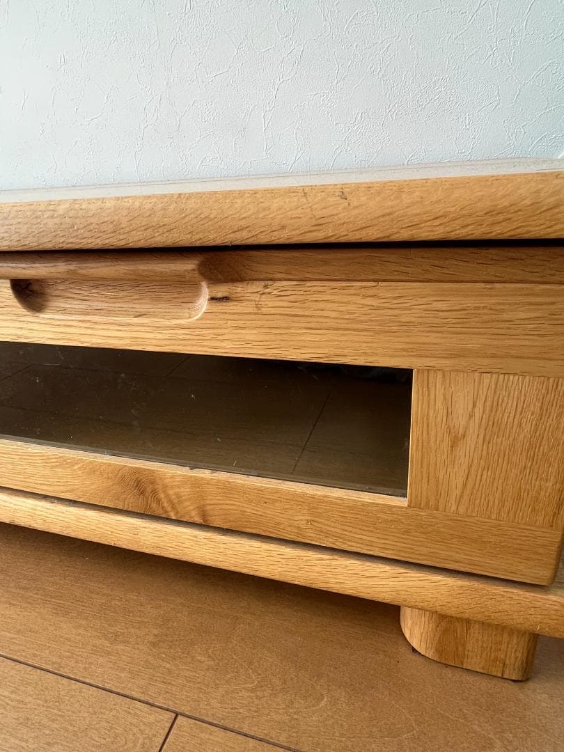 起立木工　KIRITSU MOKKO　無垢　TV台　ローボード　引き出し付き