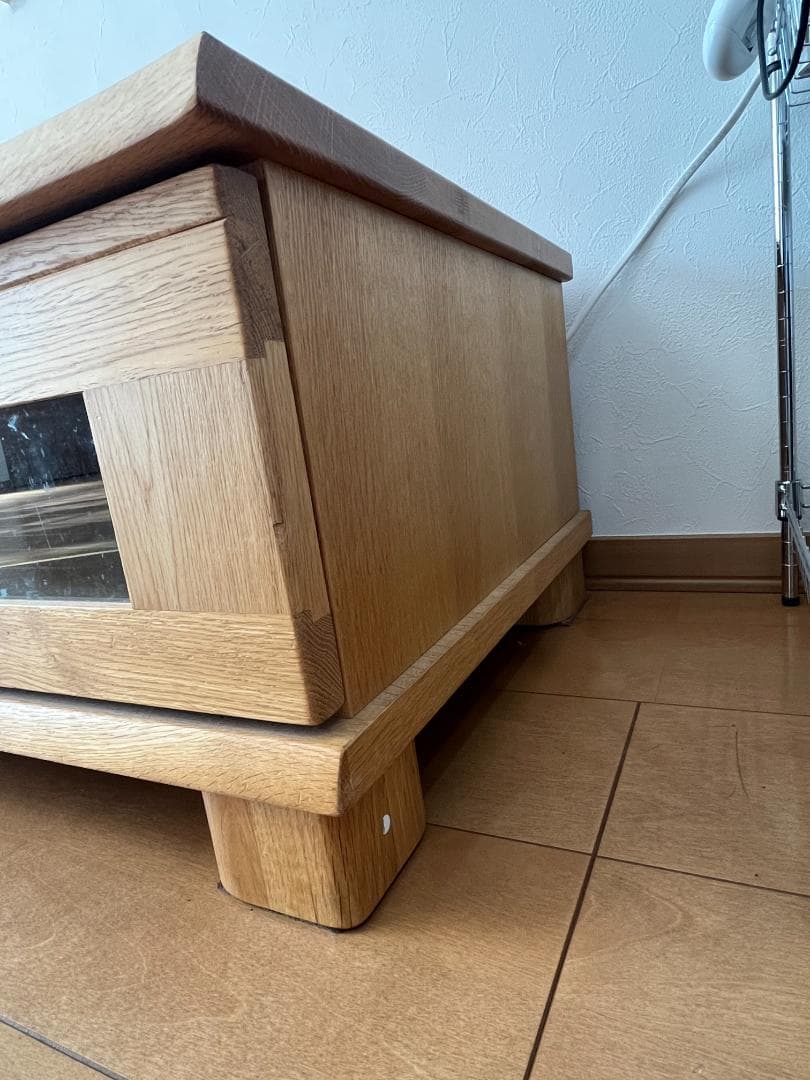 起立木工　KIRITSU MOKKO　無垢　TV台　ローボード　引き出し付き