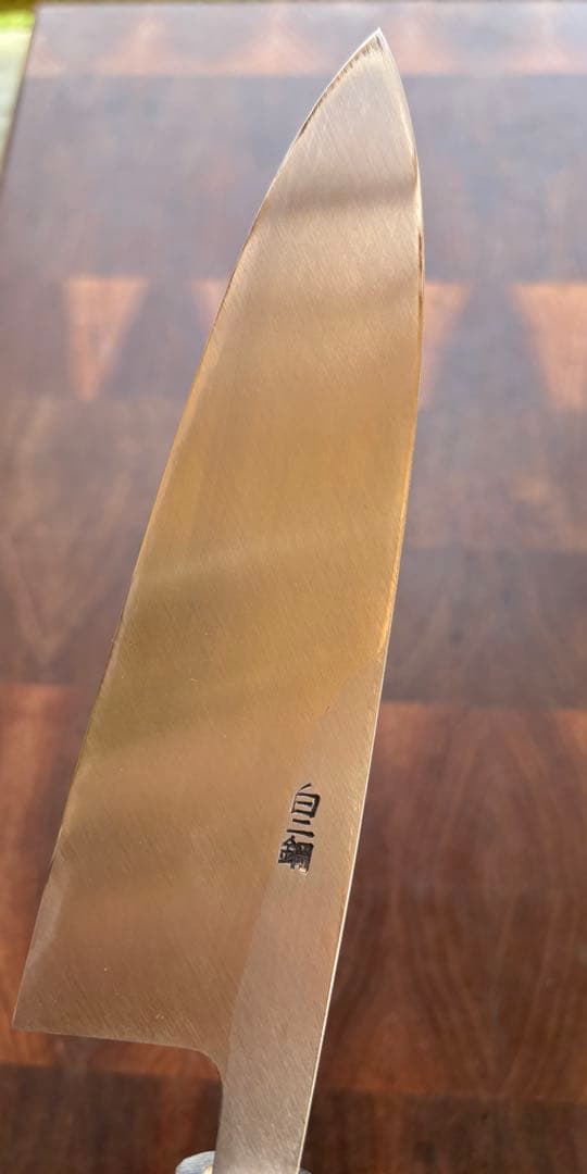 堺打刃物　霞　出刃　150mm 5寸　包丁　白鋼　和包丁　釣り　未使用