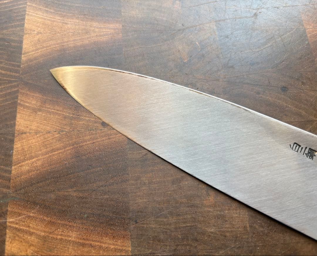 堺打刃物　霞　出刃　150mm 5寸　包丁　白鋼　和包丁　釣り　未使用