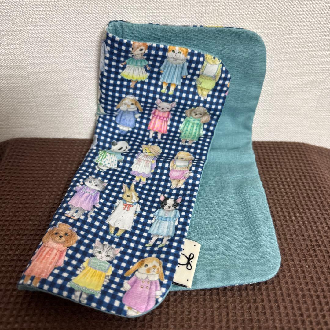 ハンドメイド ガーゼハンカチ ユキエモン - メルカリ