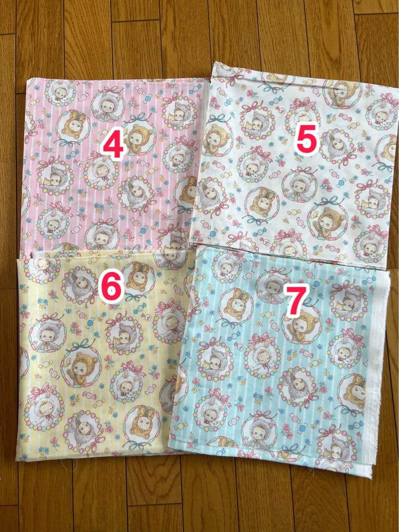 【キルトゲイト生地オーダー生地】 サイズ&金額