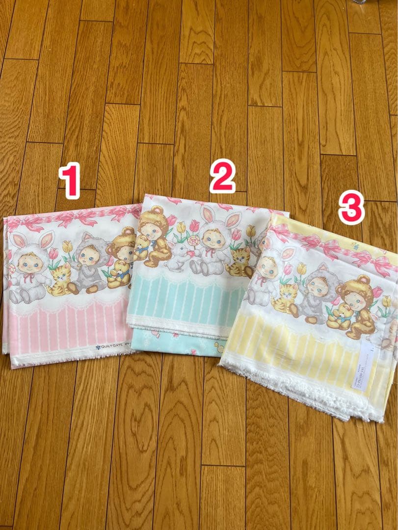 【キルトゲイト生地オーダー生地】 サイズ&金額