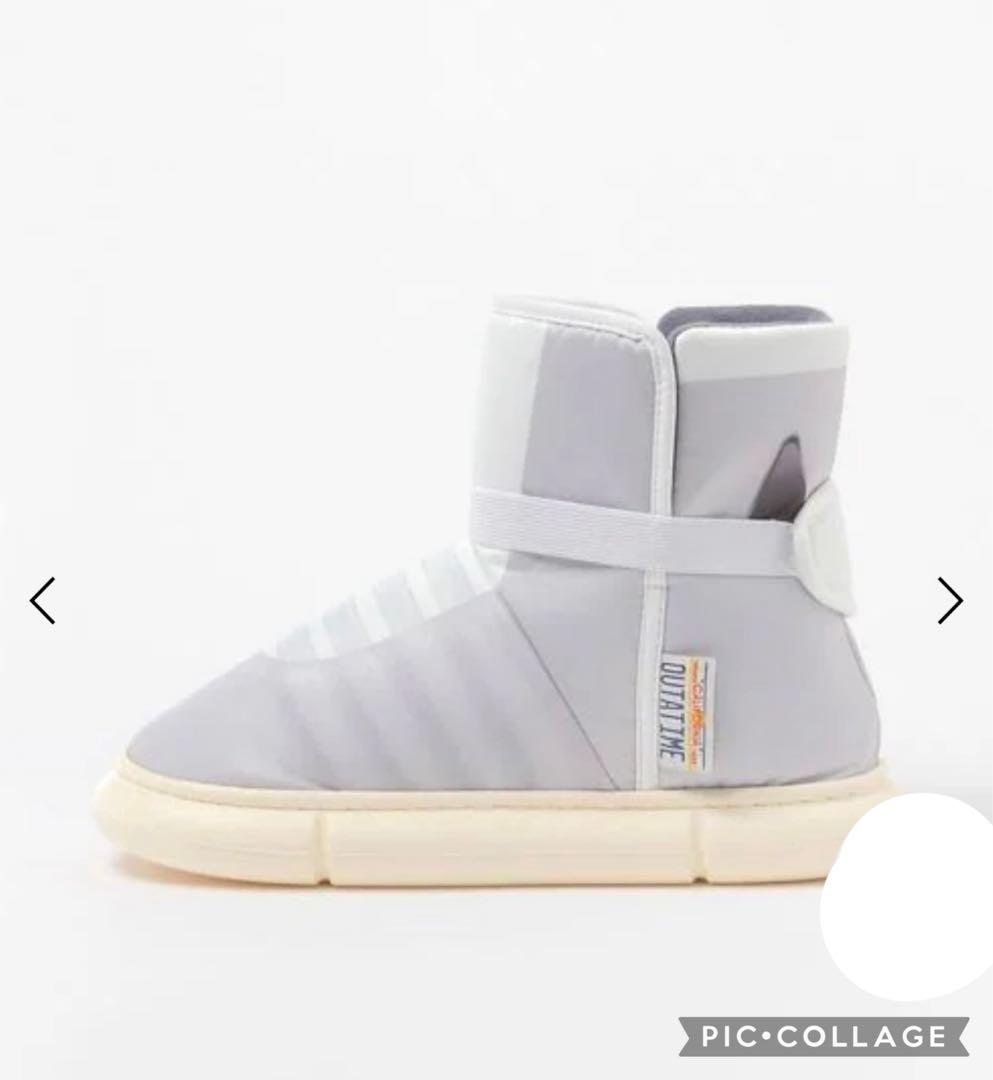 nico and バックトゥーザフューチャー『NIKEマグ』風ルームシューズ