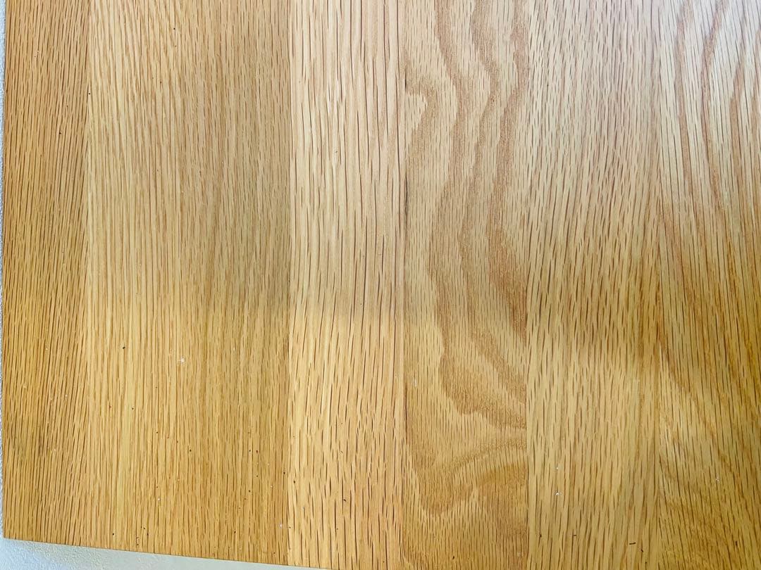 送料込み⭐︎らくらくメルカリ便⭐︎無印良品 無垢材デスク（引出付）オーク材