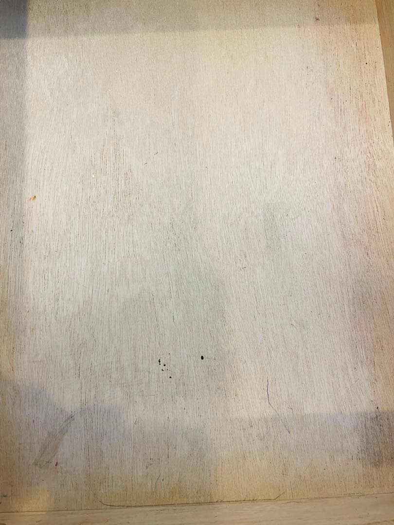 送料込み⭐︎らくらくメルカリ便⭐︎無印良品 無垢材デスク（引出付）オーク材