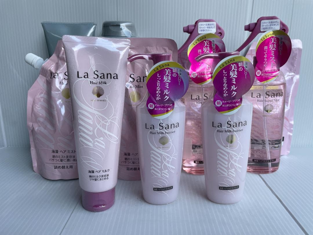 ★ ラサーナ 海藻 ヘア ミルク サプリ 海泥 シャンプー トリートメント