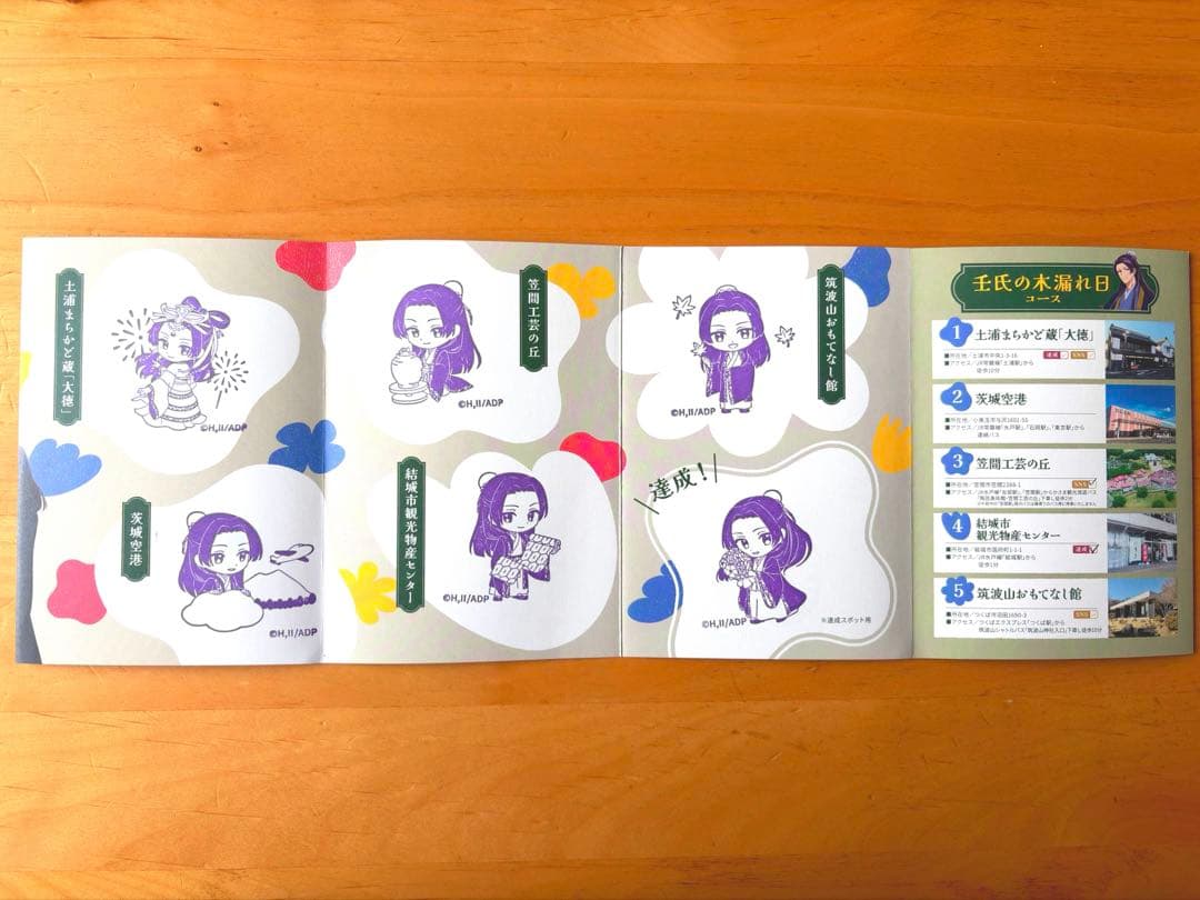 薬屋のひとりごと 茨城 スタンプラリー グッズ - メルカリ