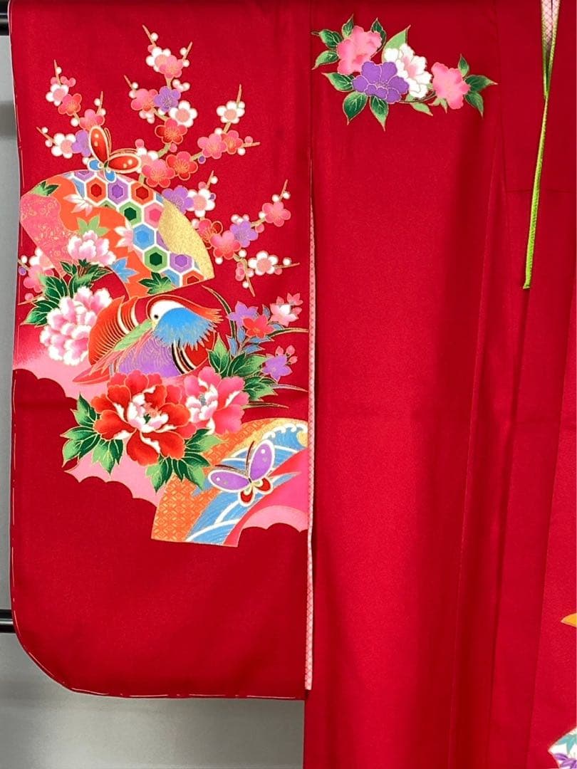 【激安】新品お祝い着正絹四つ身襦袢付き　131