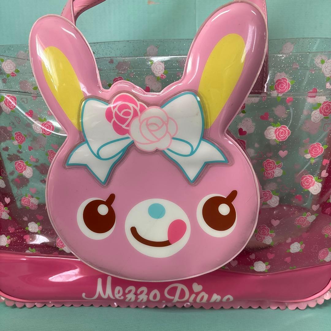 平成レトロ メゾピアノMezzo Pianoビッグみみちゃんトートバッグ 美品