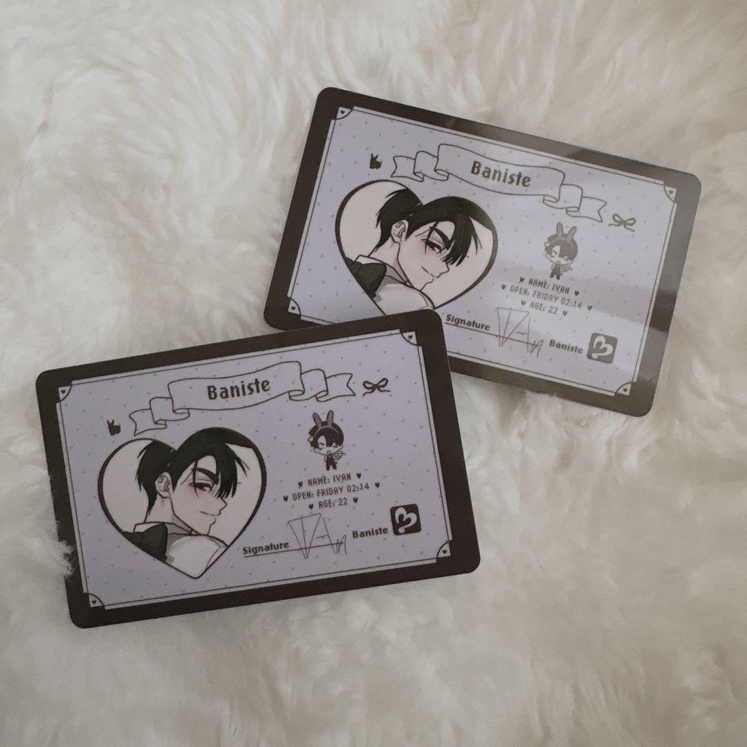 エイリアンステージ バニステ 韓国カフェ イヴァンPVCカード 1枚 IVAN