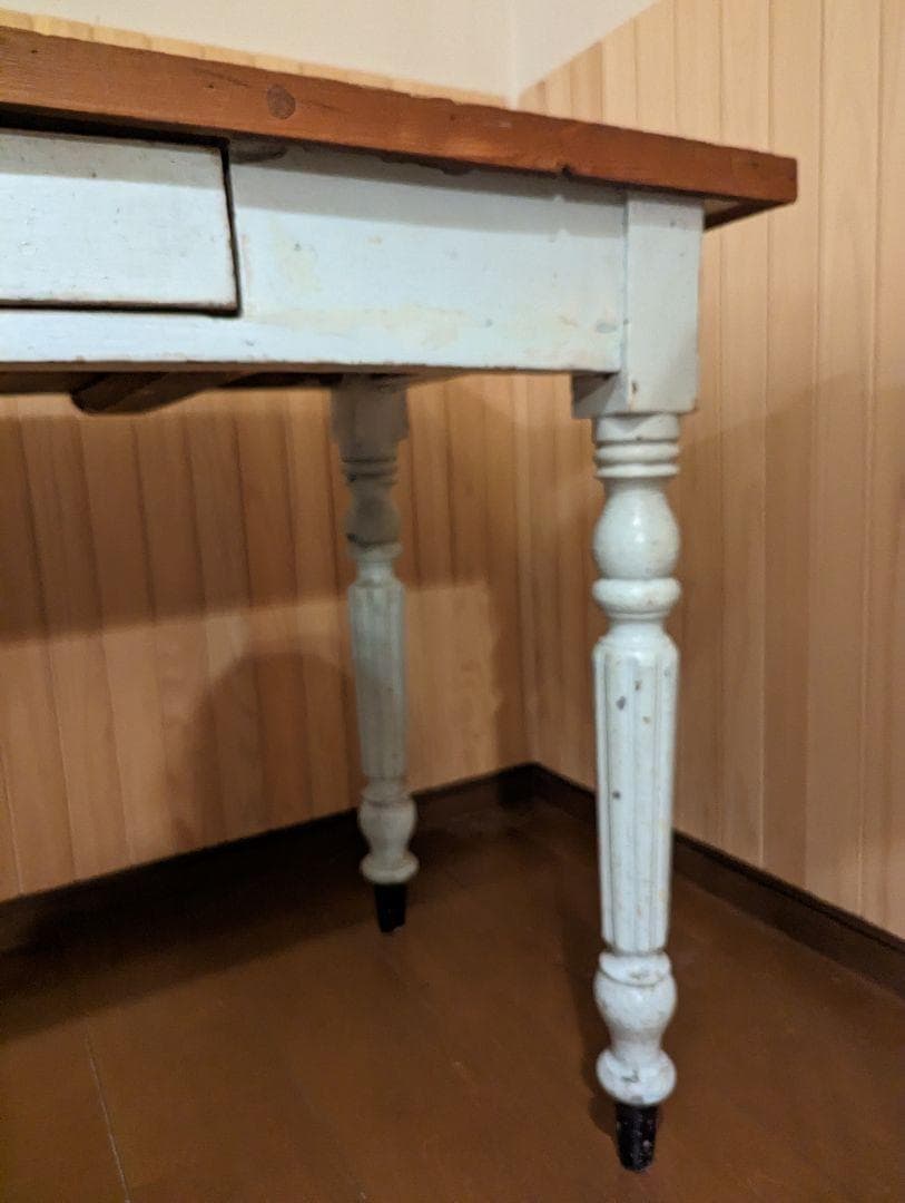 ブロカント　テーブル　タイルトップ