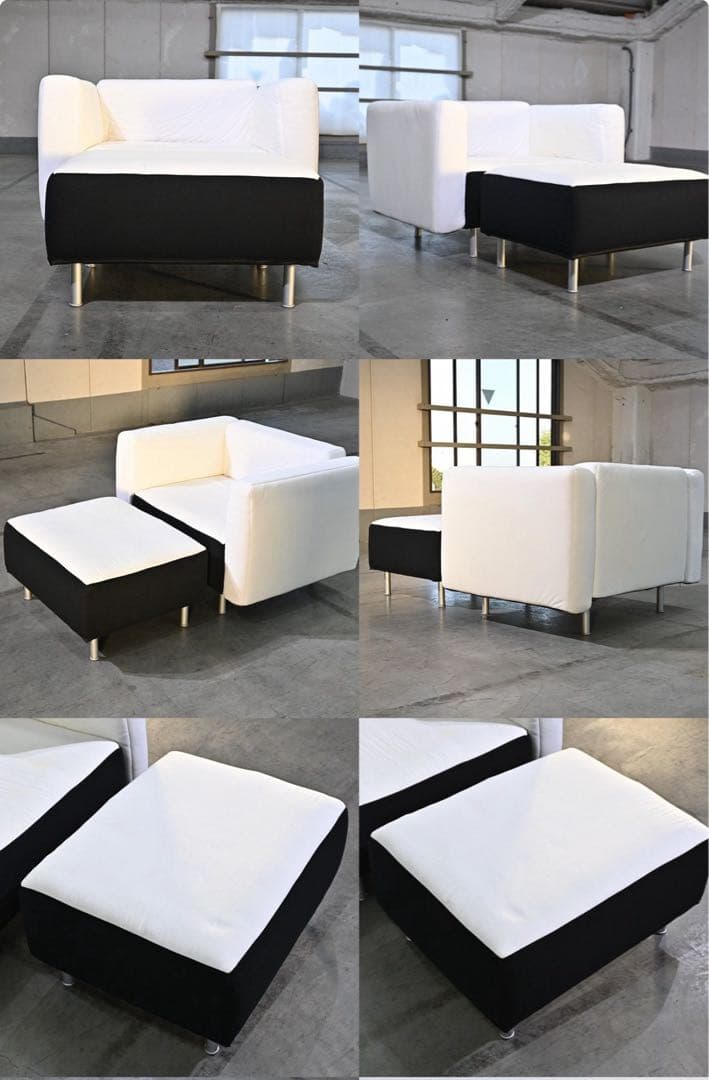 Cassina 39万K02 グランダンゴロ システムソファ/ヌード/オットマン