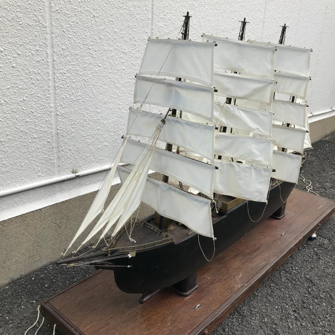 超レア！！　大型帆船　置物　0023