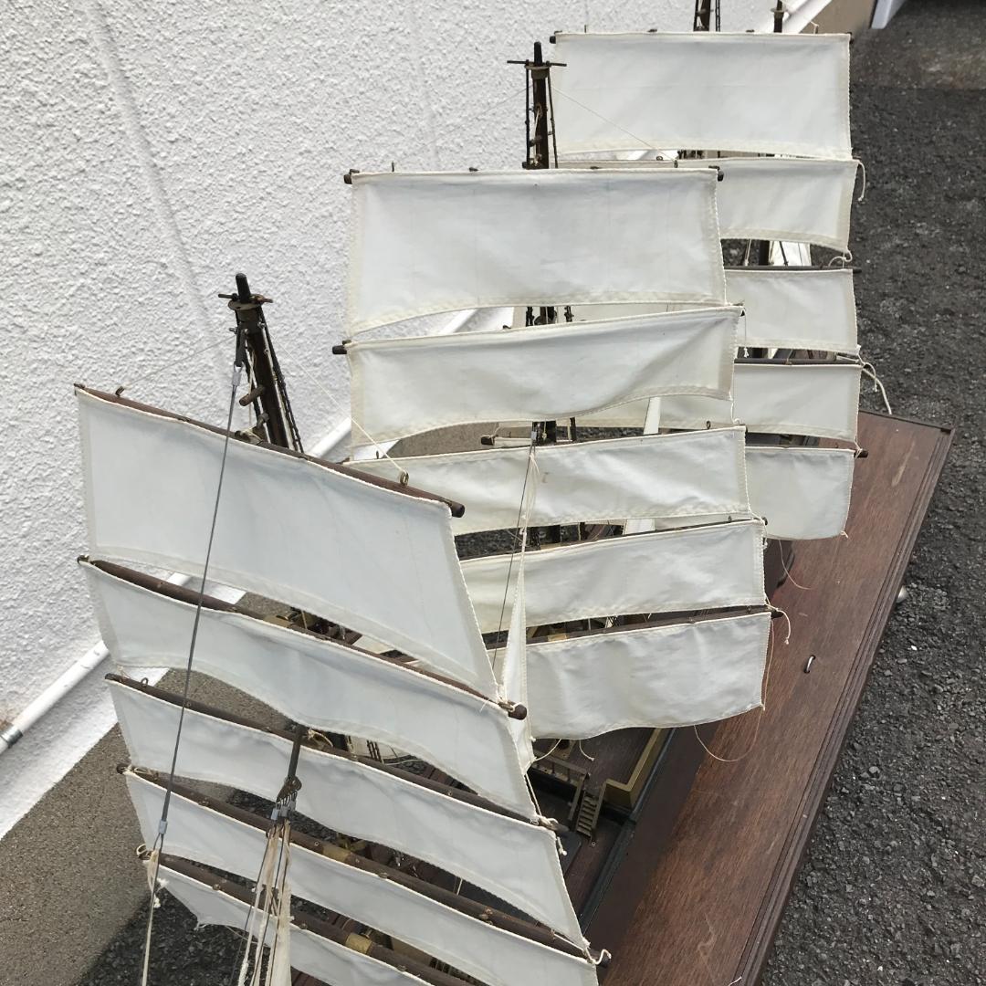 超レア！！　大型帆船　置物　0023