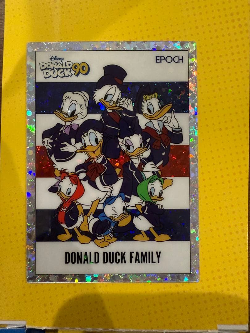 ご*噌様 ドナルドダック 90周年　プレミアムコレクションカード　エポック