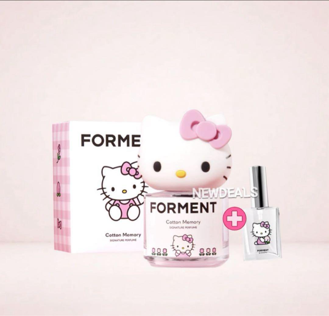 韓国限定 forment キティ 香水 ピンク - メルカリ