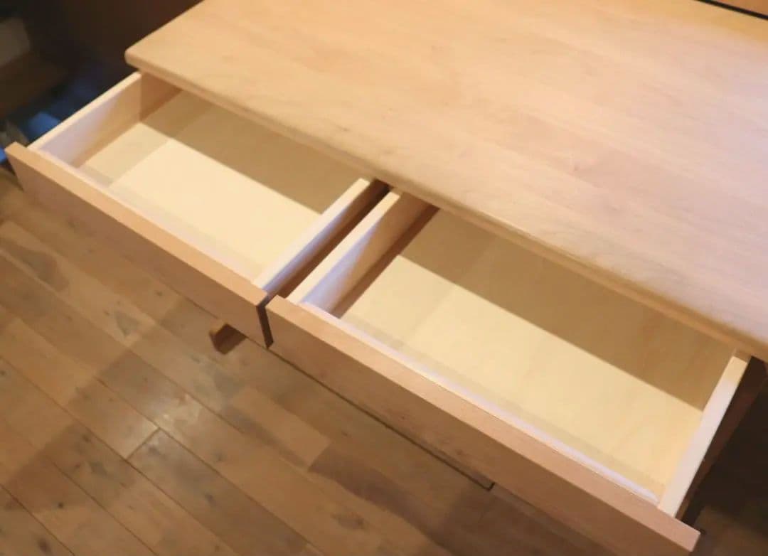 入学準備☆美品　国産・無垢材 ムックモック デスク＆チェア【デスク用】