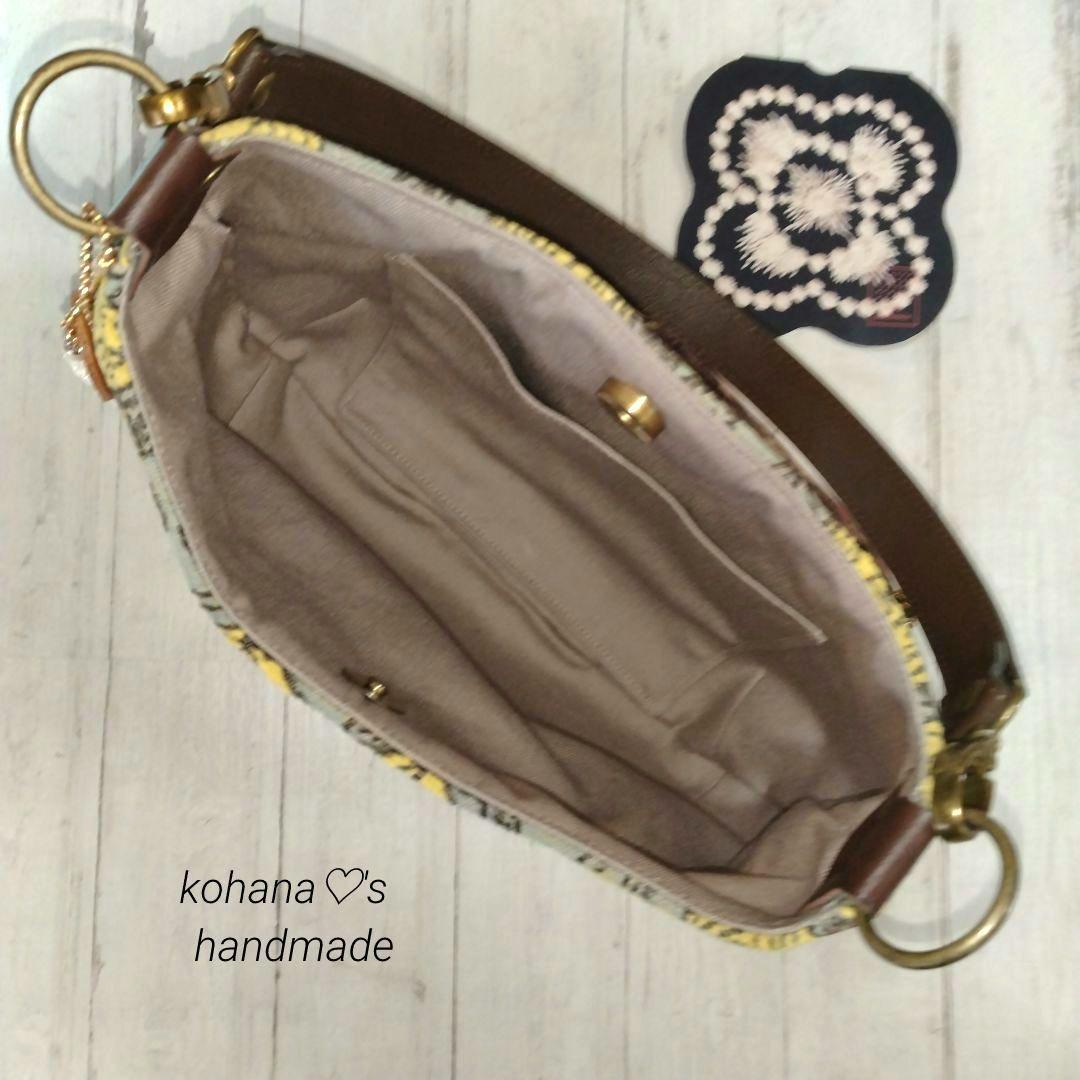 ❀新柄❀ハンドメイドஐ..ワンハンドルバッグ∂бミナペルホネン⚮̈