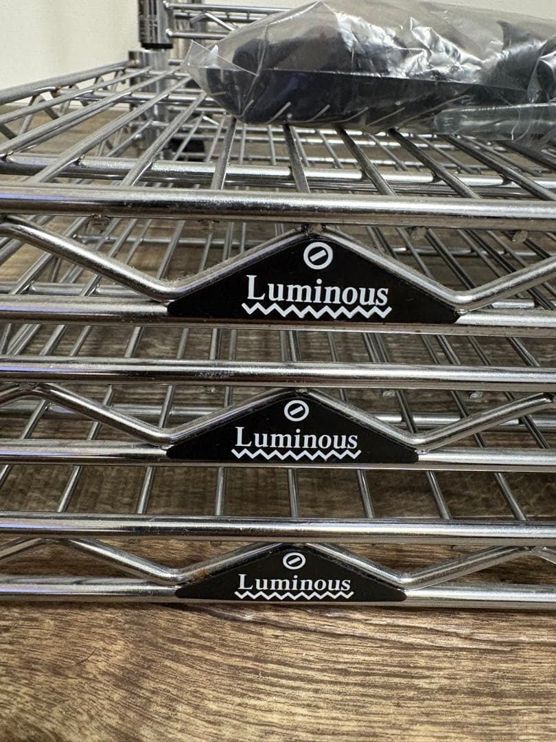 メタルルミナスラック ９０W　５段　91.5×46×178.5cm