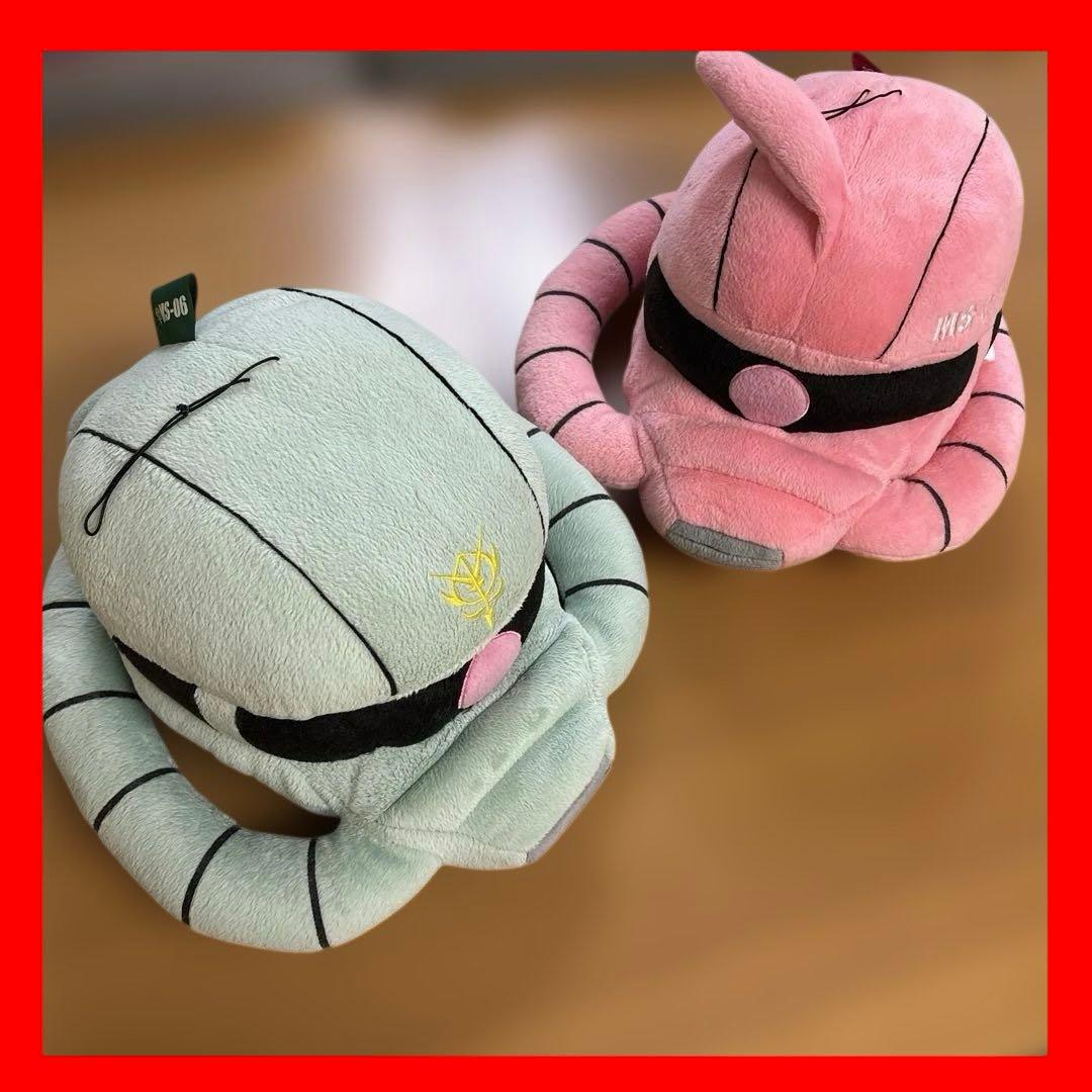 ガンダム ザク シャアザク スーパーDX ヘッド ぬいぐるみ - メルカリ