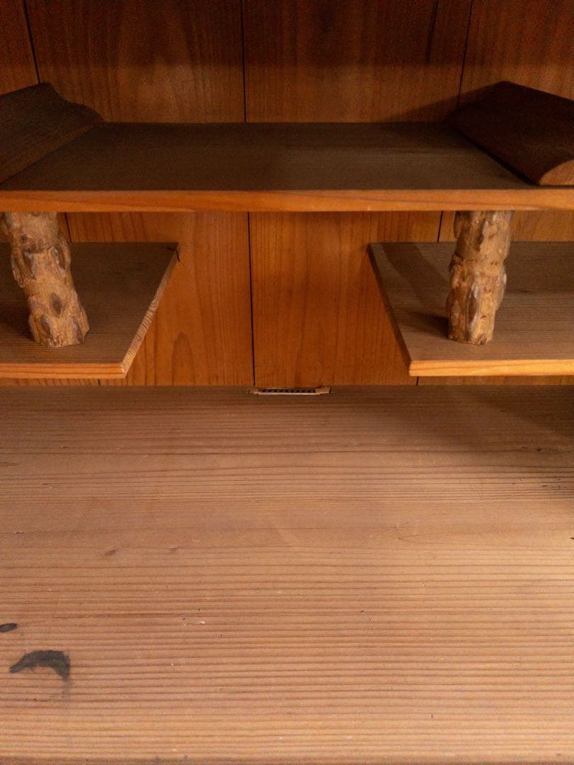 収納棚　木製　引き戸　引き出し　古道具　古家具　ビンテージ　アンティーク　レトロ