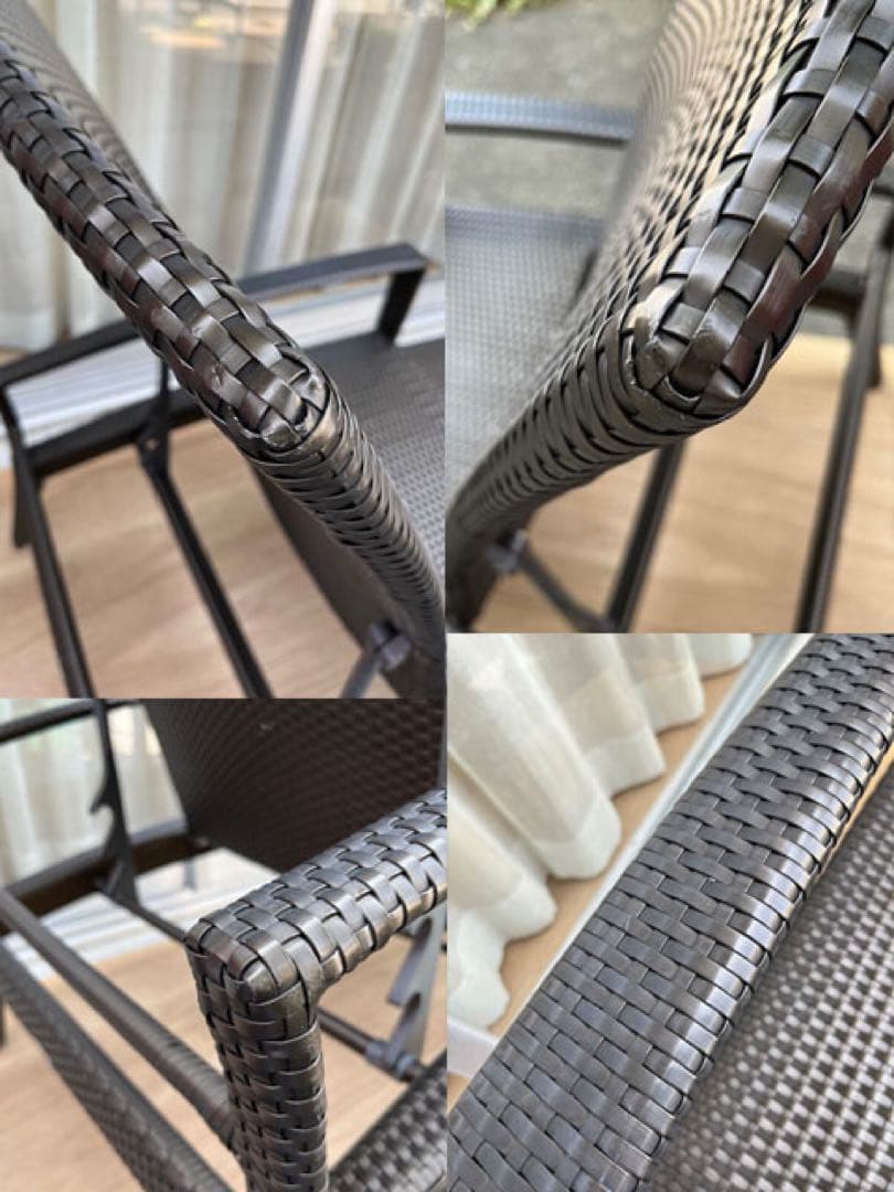 DEDON デドン ビーチチェア　①　シェーズロング　ドイツ　ガーデン　モダン