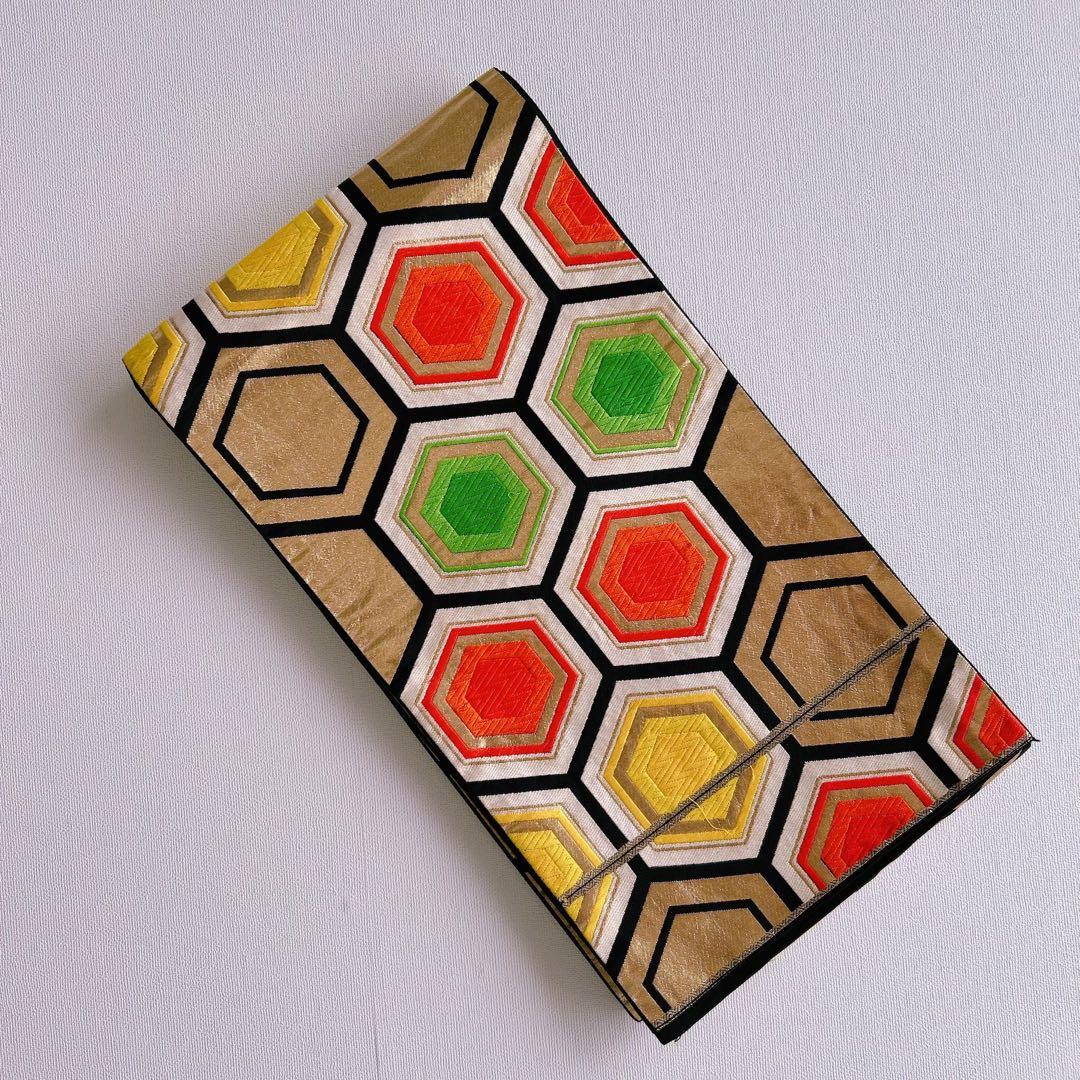 フルセット　七五三７歳女の子　昭和レトロ　着物＆帯＆長襦袢＆小物　緑　蝶