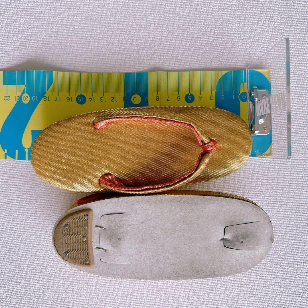 フルセット　七五三７歳女の子　昭和レトロ　着物＆帯＆長襦袢＆小物　緑　蝶