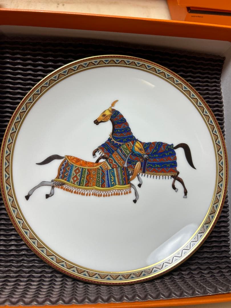 エルメス　シュヴァルドリアン　馬柄プレート3枚