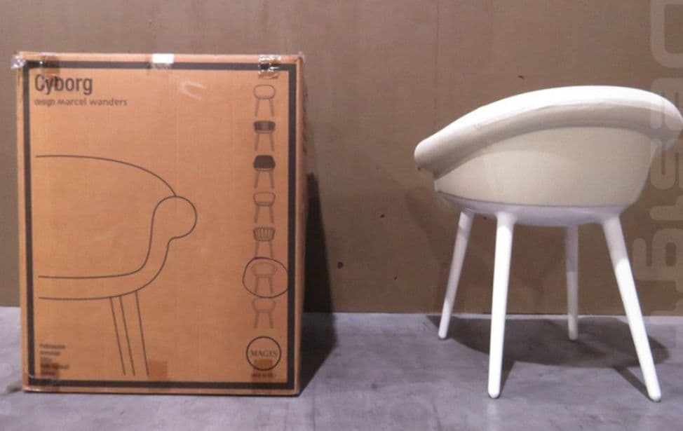 定価26万円】展示品 未使用 MAGIS マジス 椅子 サイボーグロード 本革