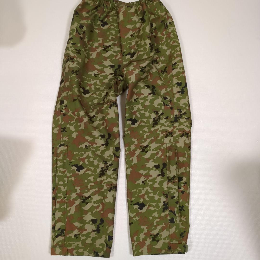 GORE-TEX迷彩柄 雨衣 上下セット ゴアテックス フード付M - メルカリ