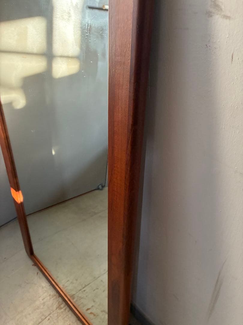 ヤマハ YAMAHA チーク材 ウォールミラー ジャパンビンテージ 北欧