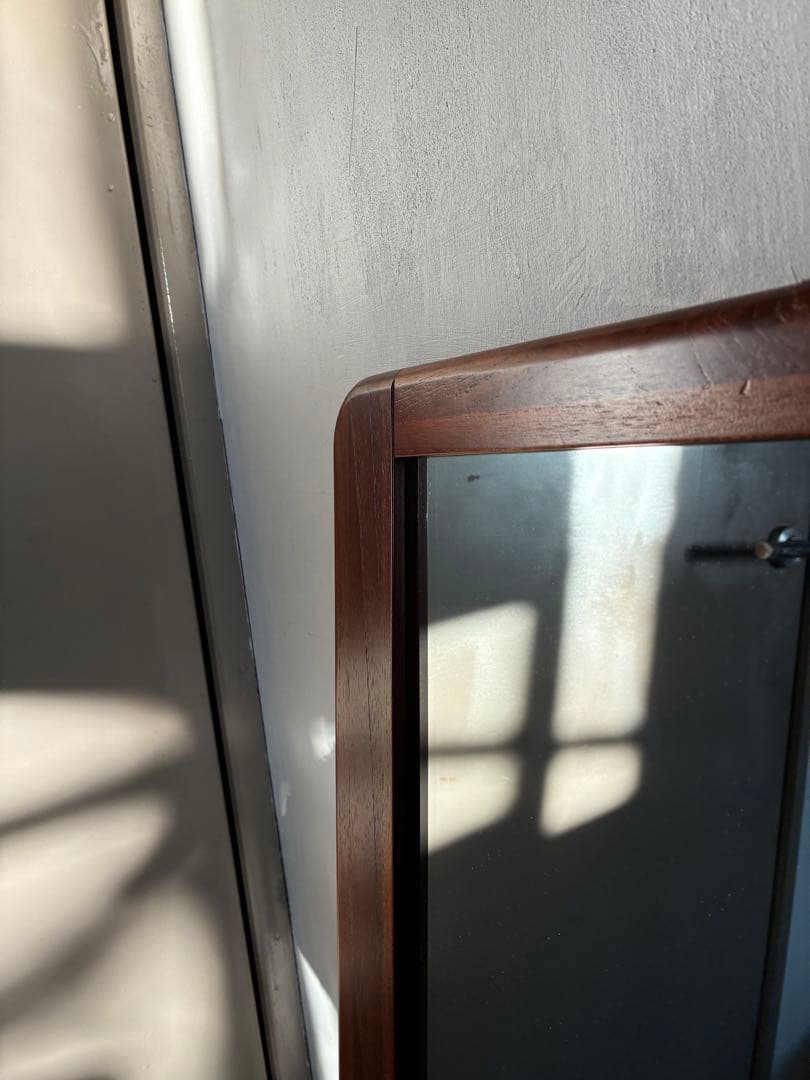 ヤマハ YAMAHA チーク材 ウォールミラー ジャパンビンテージ 北欧