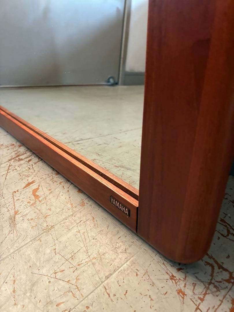 ヤマハ YAMAHA チーク材 ウォールミラー ジャパンビンテージ 北欧