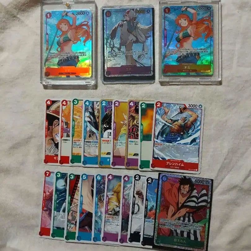 ワンピースカード ナミ パラレル ウタ セット 頂上決戦 ロマンスドーン