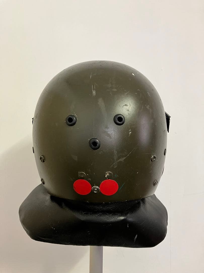 保護面付きヘルメット 希少ドイツ製機動隊☆自警隊実物☆検SWAT防災