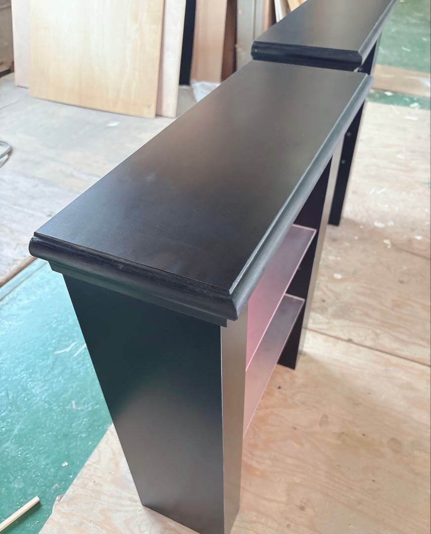 新品完成品 海外風マントルピース ディスプレイラック