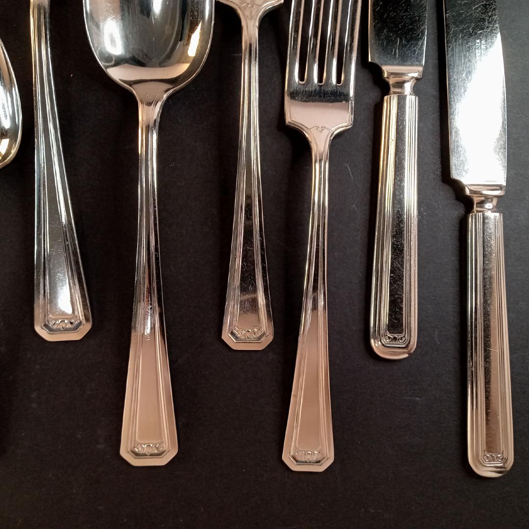 アールデコ1930年代WM ROGERSカトラリー アメリカ 14本シルバーPL