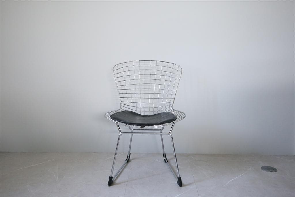 イタリアアンティークワイヤーチェア/ベルトイアstyleチェア(84-120-2