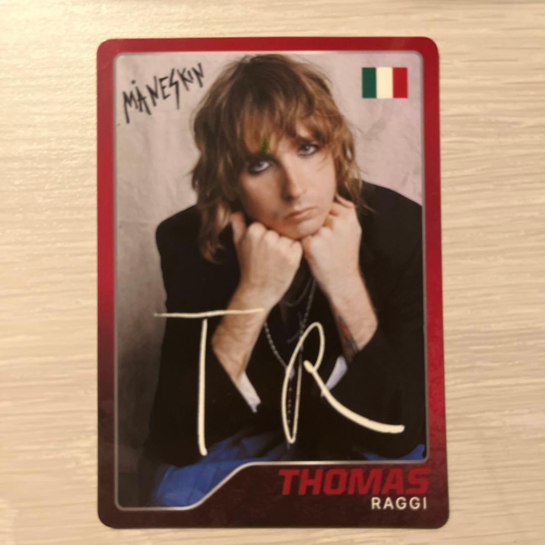 マネスキン Maneskin ランダムトレカ トーマス・ラッジ 新品未使用品