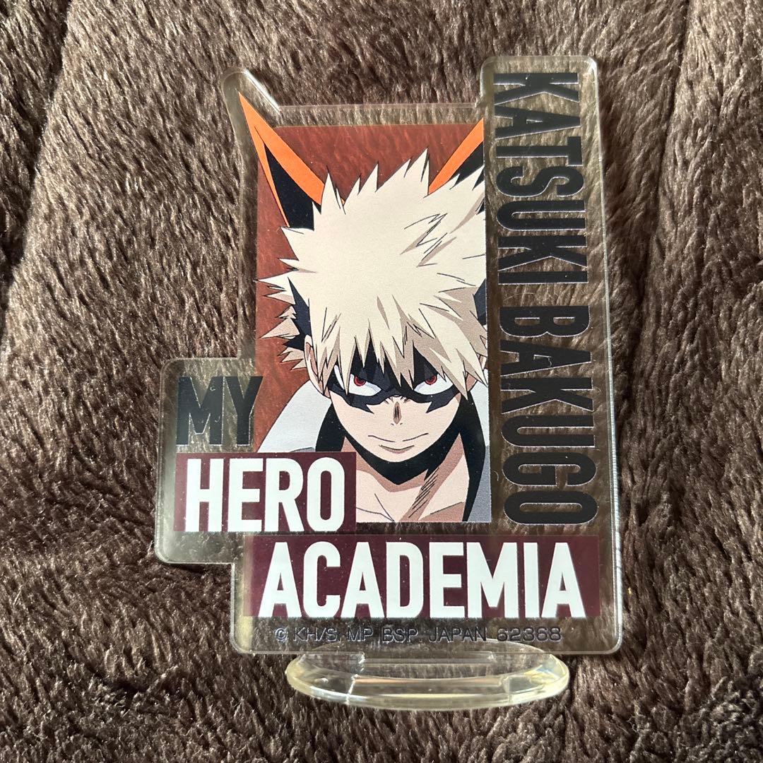 爆豪勝己推しセット】ミニバッグ & ステッカーセット＆ファイバー