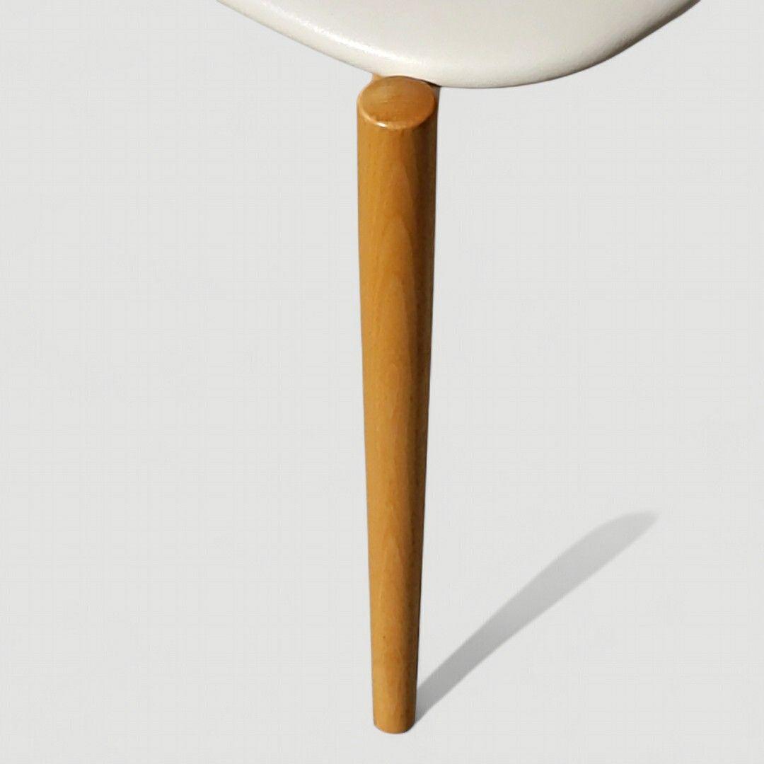 秋田木工 曲木 ダイニングチェア No.0808 IDC大塚家具 ホワイト ②