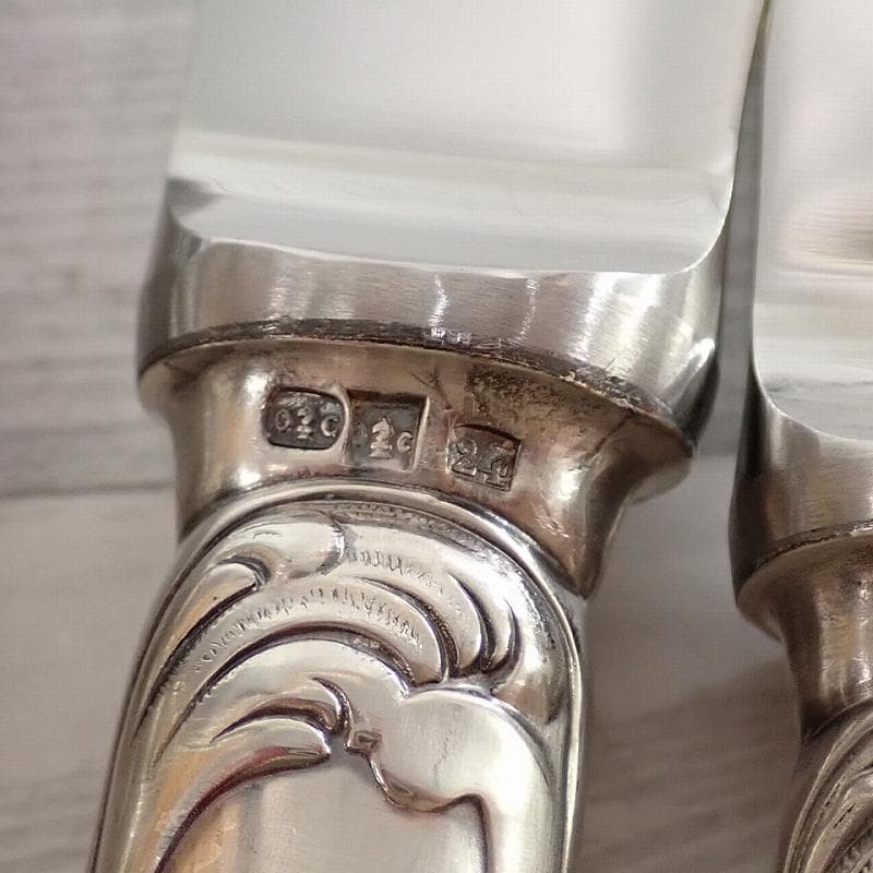 RU-6000　クリストフル　マルリー　テーブルナイフ　シルバーコーティング