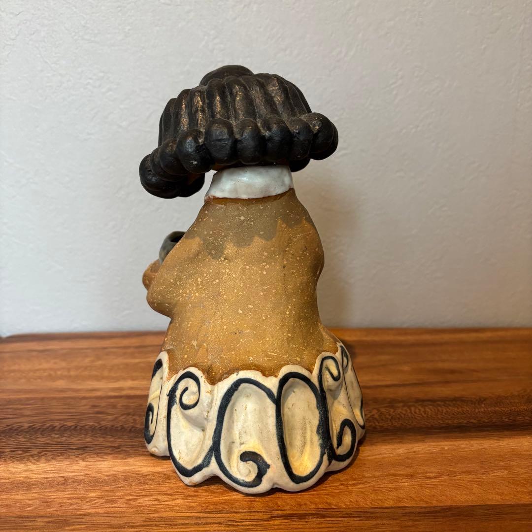 Metlox Poppet vintage ceramic girl 陶器