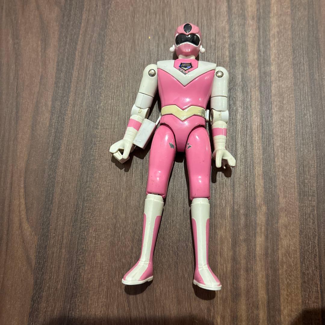 当時物 絶版 光戦隊マスクマン 超合金 イエロー ピンク 1987年／昭和