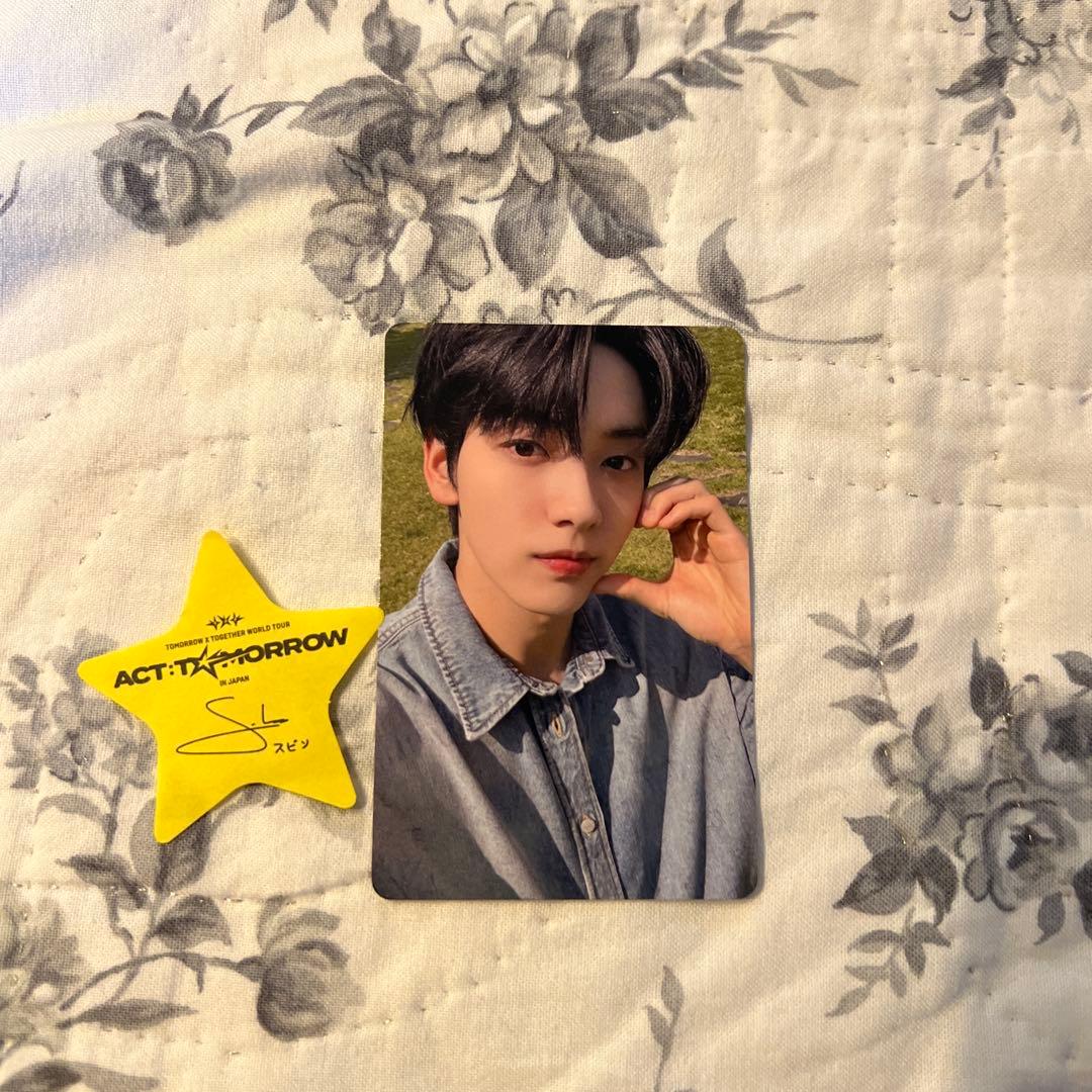 act tomorrow txt スビン トレカ moa zone fc特典 - メルカリ