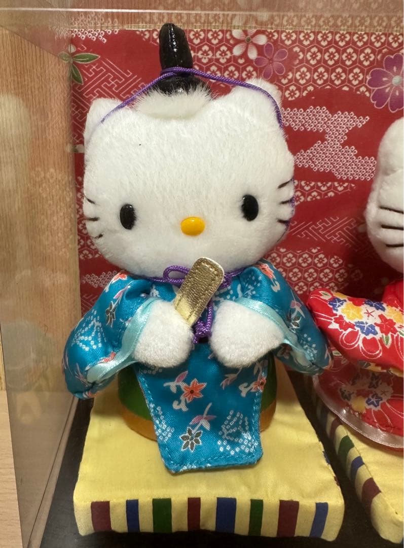 激レア ハローキティ ダニエル おひな様 ぬいぐるみ 雛人形2002年製