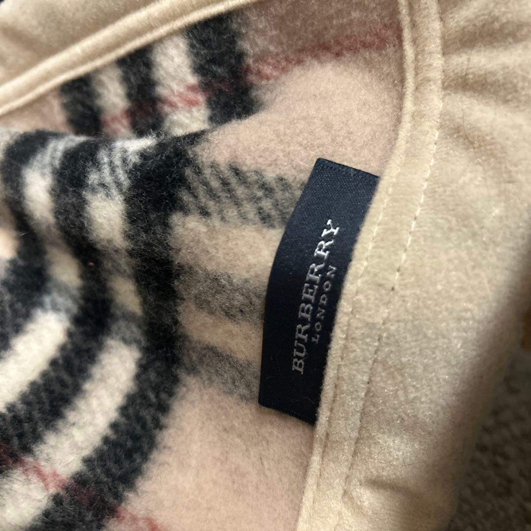 【未使用品】BURBERRY ウール毛布 140×200