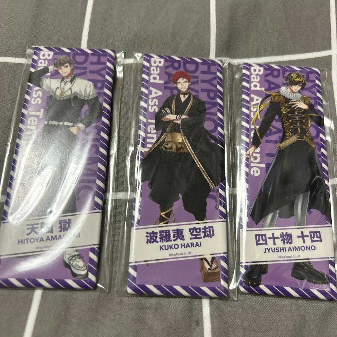 ヒプノシスマイク ヒプマイ EW02 ロング缶バッジ 空却 十四 獄 ナゴヤ